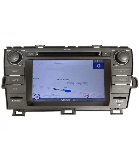 WDP09 ម៉ាញ៉េឡាន GPSប្រាប់ផ្លូវ ធូរថ្លៃសម្រាប់ / Stereo w GPSNavigation for Toyota Prius 2010-2015 (Model: WDP09)