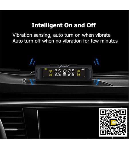 ឧបករណ៍សម្ពាធខ្យល់កង់ឡានប្រើពន្លឺព្រះអាទិត្យ / Solar Tire Pressure Monitoring System (Model: TPMS40)